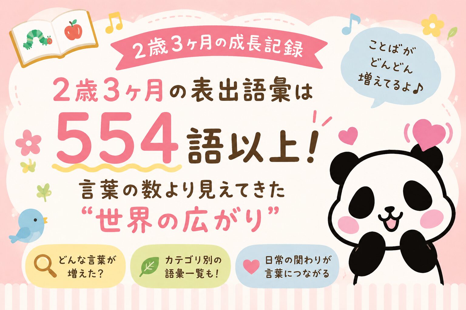 2ヶ月3ヶ月の表出語彙
